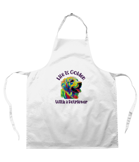 Life is Golden With a Retriever Apron